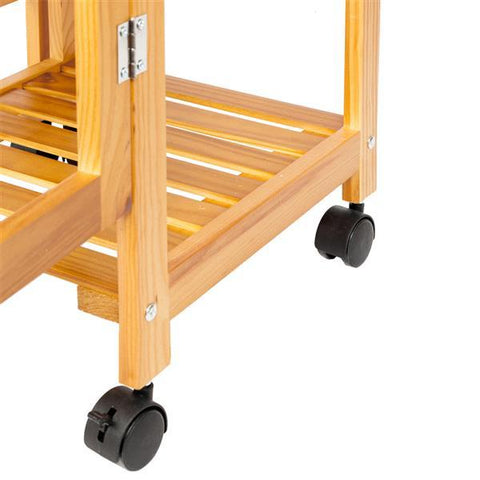 Portable Rolling Drop Leaf Kitchen Storage-HA01655-Veeddydropshipping