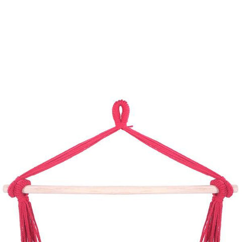 Distinctive Cotton Canvas Hanging Rope Chair-HA01696-Veeddydropshipping