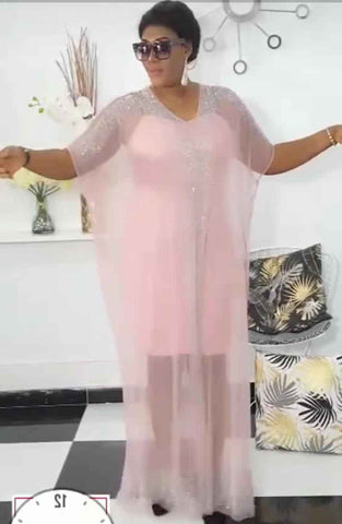 2Piece Set Diamond African Dresses-Veeddydropshipping