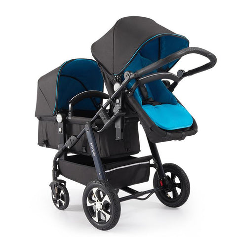 2023 New twin stroller,baby stroller,folding stroller Twins baby carriage-TB00384-Veeddydropshipping