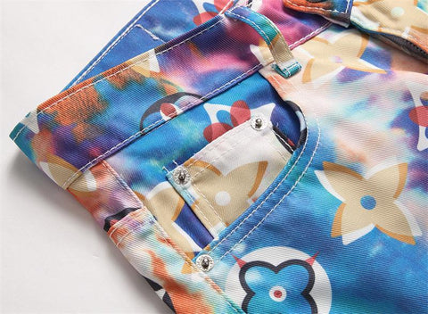 Pencil Jeans Hip Hop Jogging Denim Pants Fashion-MF00477-Veeddydropshipping