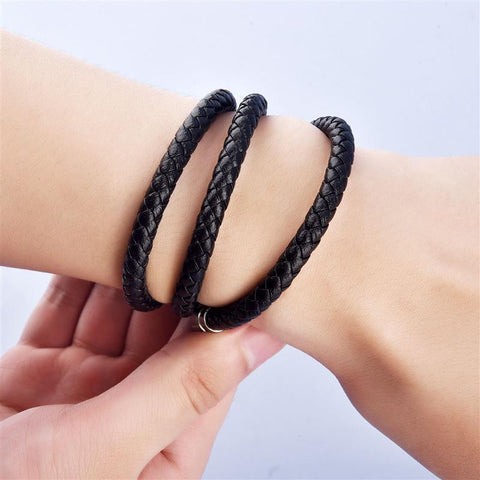Braid  DIY Pendant Jewelry Leather Necklace Choker Jewelry  -JW00240-Veeddydropshipping