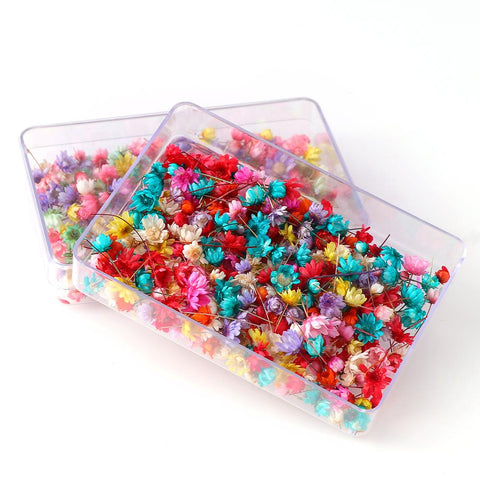 Decorative Dried Flower Mini Star Bouquet-HA00646-Veeddydropshipping