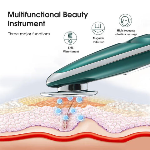 EMS Microcurrent Anti-Aging Massage  Skin Care Tool-BH00372-Veeddydropshipping