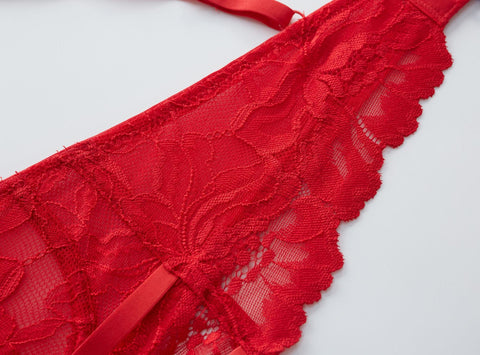 Women Sexy Lingerie Bra And Panty Sets-WF00961-Veeddydropshipping