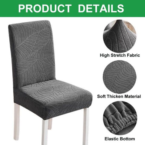 Elastic Thick Jacquard Spandex Chair Cover-HA00508-Veeddydropshipping