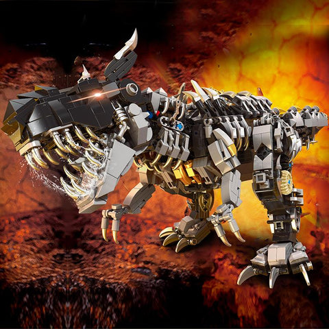 MOC Creative Jurassic Dino World Tyrannosaurus Model Building Kits Bolcks-