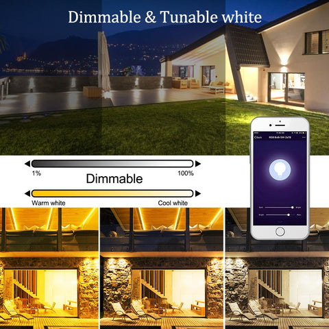 Tuya WiFi Smart LED Floodlight Reflector 220V 30W 50W 100W RGB-TI00880-Veeddydropshipping