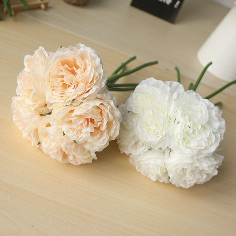 Peony Artificial flowers Home Decor-HA00718-Veeddydropshipping
