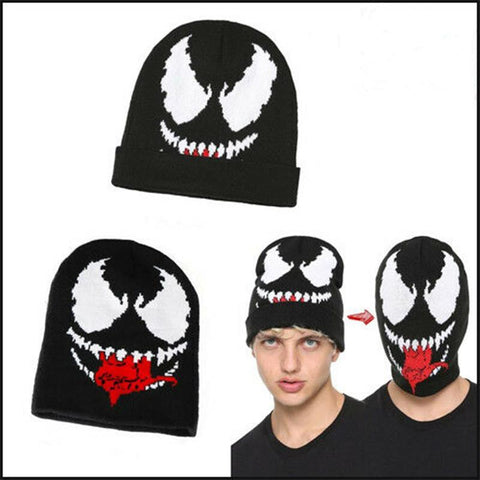 Warm Hat Elastic Cotton Beanie Black-Veeddydropshipping