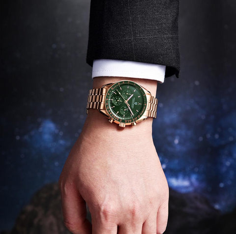 Moon Watch Waterproof Analog Quartz Watch Men-JW00821-Veeddydropshipping