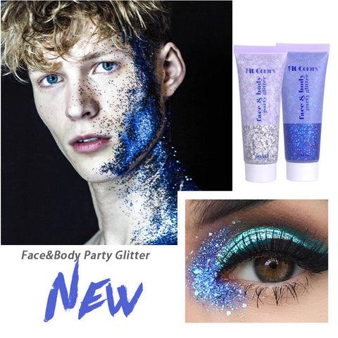 Eye Sequins Gel Mermaid Scale Face-BH00627-Veeddydropshipping