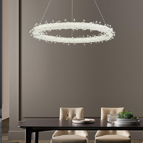 Luxury crystal led chandelier-TI00405-Veeddydropshipping