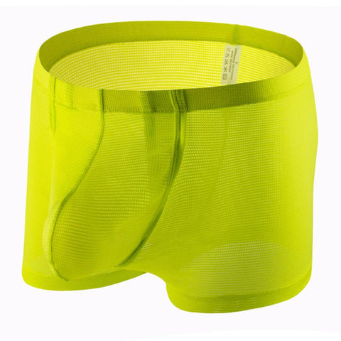 Underwear Boxer Sexy Sheer Underpants Side Open Crotch Trunks-MF01440-Veeddydropshipping