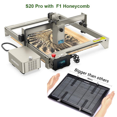X20 S20 PRO 130W Four Laser CNC Engraving Machine M100 Module Supports Offline Engraving