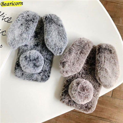 Soft Plush Case For Huawei P40 P30 P20 P10 P9 P8 Lite E 2017 P Smart Z S Pro-PA00264-Veeddydropshipping