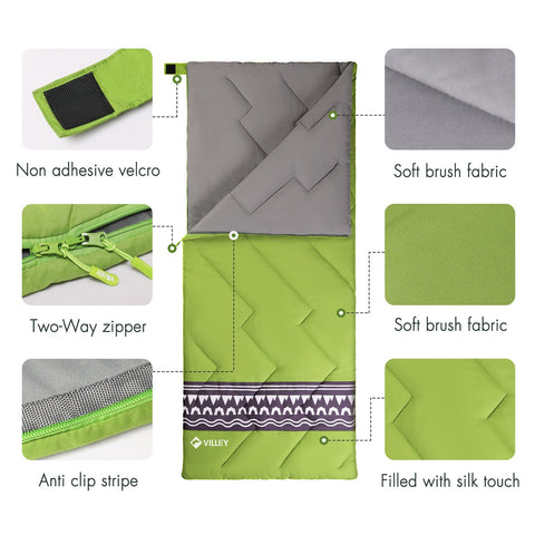 Camping Sleeping Bag Ultralight Waterproof-HA01749-Veeddydropshipping