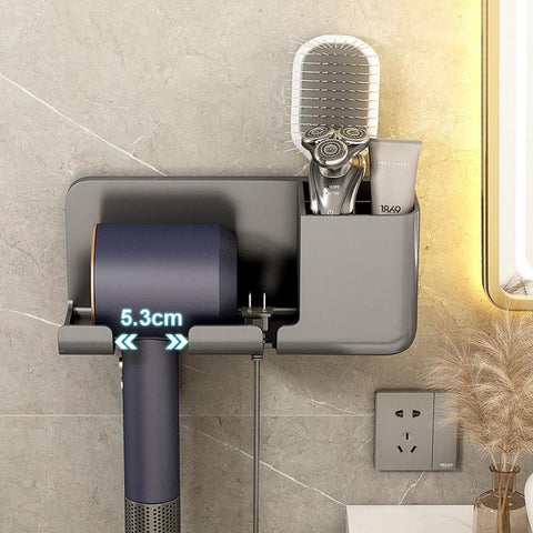 Hair Dryer Storage Holder Bathroom Wall-HA00846-Veeddydropshipping