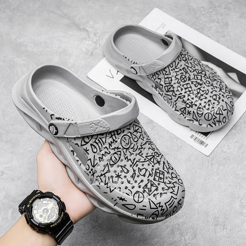 Slippers Baotou Shoes Breathable Large Size Men&#39;s-BS01480-Veeddydropshipping