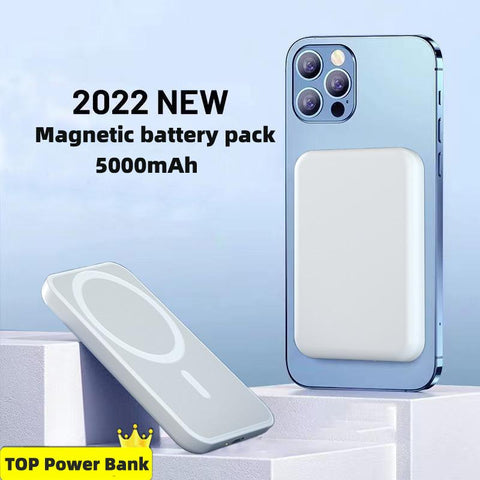 Portable Magnetic Wireless Power Bank External Battery Pack For iphone 13 12 14 Pro-PA00066-Veeddydropshipping