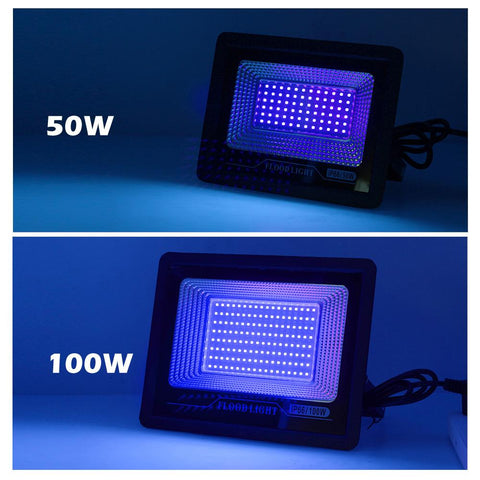50W 100W LED UV Floodlight  AC220V Halloween Party Ambient Light-TI00888-Veeddydropshipping