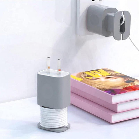 Silicone Charger Protector Combine Protector Wire Collector-HA00839-Veeddydropshipping
