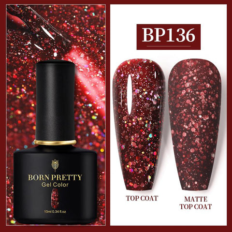 10ml Base Gel Top Coat UV Gel Nail Polish Nail Art Manicure -BH01012-Veeddydropshipping
