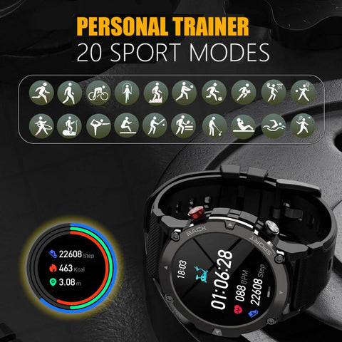 Smart Watch Men Bluetooth Call Waterproof Outdoor -JW00869-Veeddydropshipping