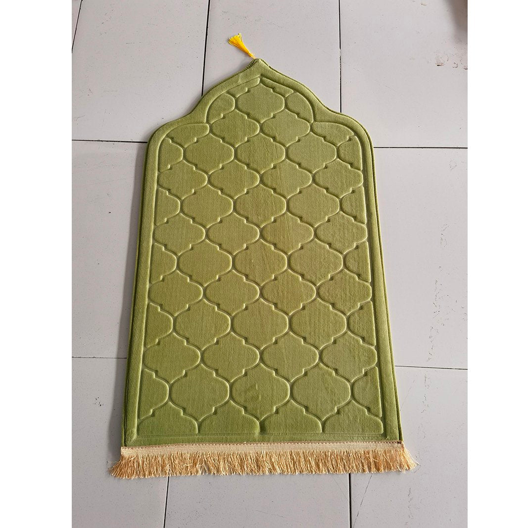 Prayer Mat for Muslim Ramadan Flannel Carpet-HA00470-Veeddydropshipping