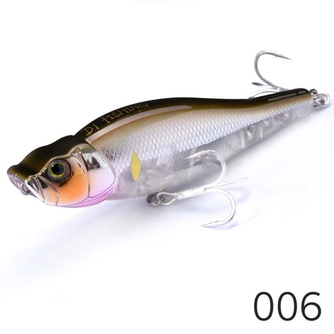 Fishing Spitting Wire 95F 14G Poppers Pencil Hard Baits Bass Fishing Topwater -OS00523-Veeddydropshipping
