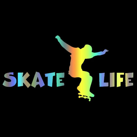 Decal Skate Life Motorcycle Decorative Accessories-AM01031-Veeddydropshipping