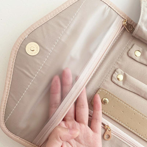 Jewelry Organizer Roll Case Watch Band Organizer Storage Bag-JW01740-Veeddydropshipping