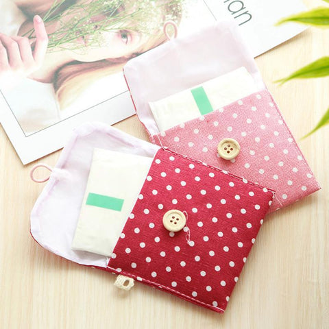 Portable Cute Tampon Storage Bag Sanitary Pad-HA00823-Veeddydropshipping