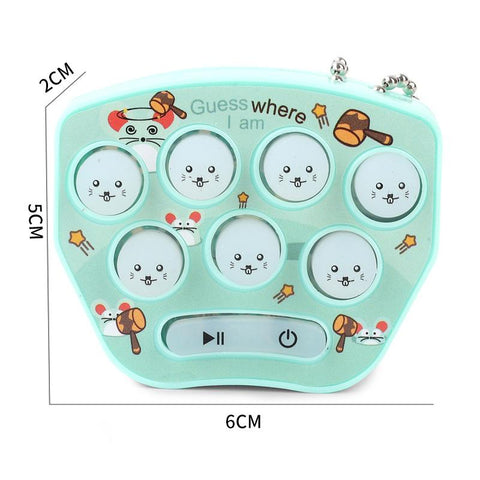 Mini Portable Game Console Keychain Children Handheld Game Console Toy Puzzle-CE01498-Veeddydropshipping