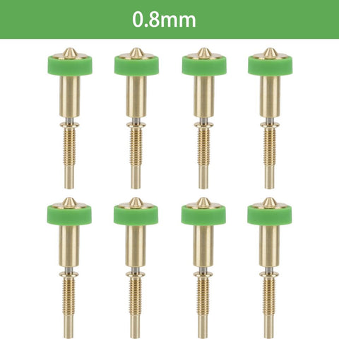 3D printer accessory Voron extrusion head E3D Revo integrated brass nozzle-Veeddydropshipping