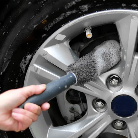 Car Wheel Cleaning Brush Tool Tire Washing Clean Soft Bristle Cleaner-AM00474-Veeddydropshipping