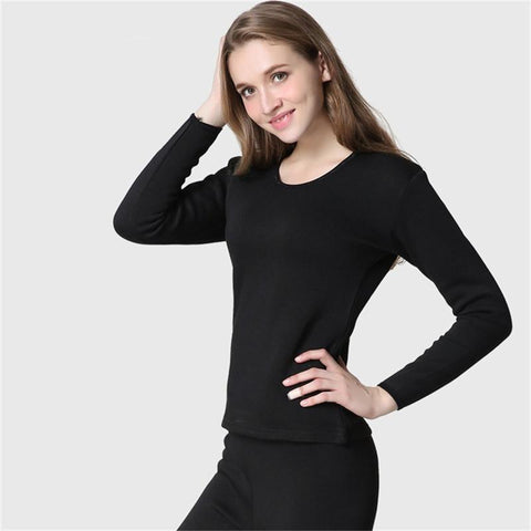 Men Thermal Underwear Sets thin fleece solid color keep-MF01551-Veeddydropshipping