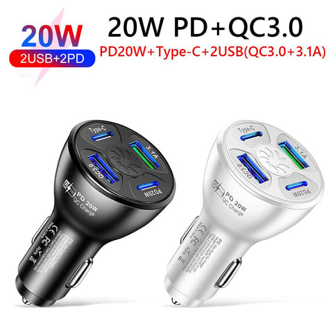 USB Car Charge Quick Charge QC3.0 PD USB-PA01178-Veeddydropshipping