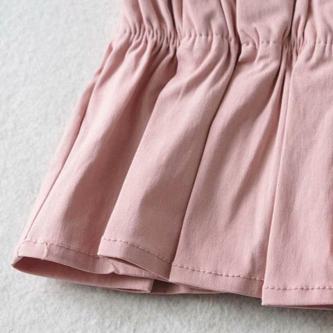 Women Sexy Solid Cropped Tank Top Vintage Backless Pleated-Veeddydropshipping