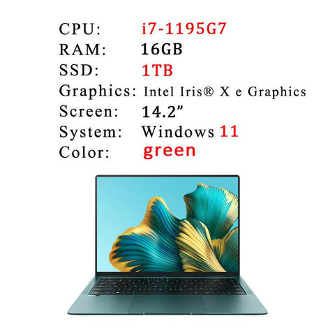Laptop MateBook X Pro Intel core Screen Notebook  Ultraslim-CO00296-Veeddydropshipping