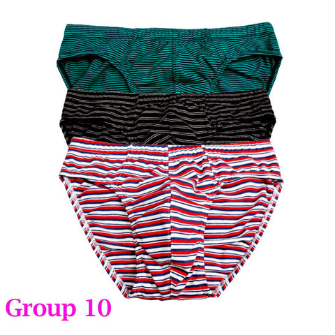 stripe men&#39;s underwear Breathable Men&#39;s Bodysuit Male-MF01485-Veeddydropshipping