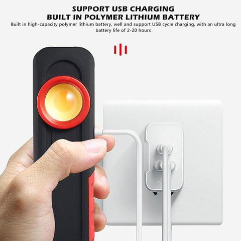 Car Detailing Tools USB Flashlight Inspection Light Car Paint Finish-AM00010-Veeddydropshipping