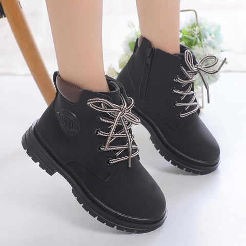 Kids Boots for Boys Girls Unisex Children Fashion Ankle Boots-TB00149-VeedTB00149-Veeddydropshippingdydropshipping