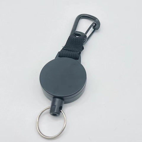 TEC Dive Safety Tool Scuba Diving Anti-lost Spring Scalable Black paint -OS00216-Veeddydropshipping