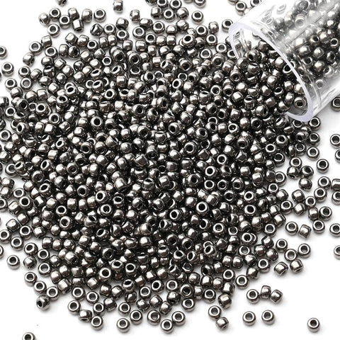 Metallic Seed Beads Japanese Round Glass For DIY Needlework -JW01502-Veeddydropshipping