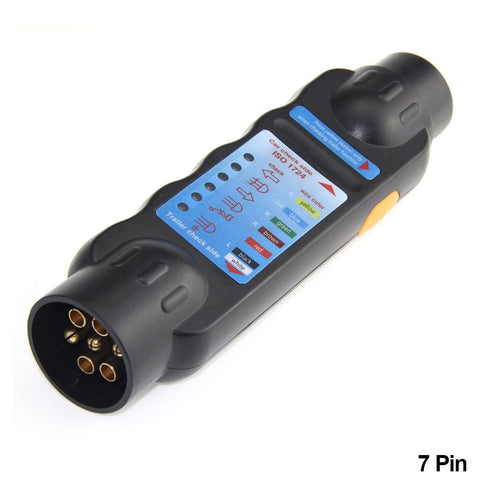12V 7 13 Pin Trailer Tester Towing Vehicle Light Plug Socket Wiring Test-AM00280-Veeddydropshipping