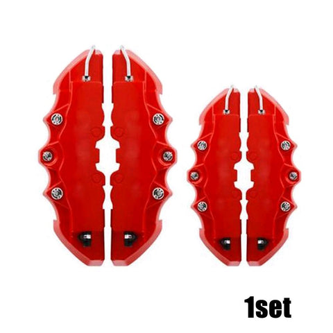 4PCS Car 3D Disc Brake Caliper Covers Front &amp; Rear Accessories-AM00178-Veeddydropshipping