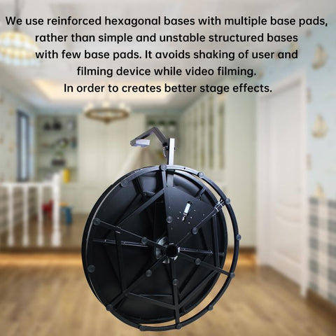 360 Photo Booth Automatic Rotating Selfie Video Spin Machine 80cm 100cm 115cm LED -CE00316-Veeddydropshipping