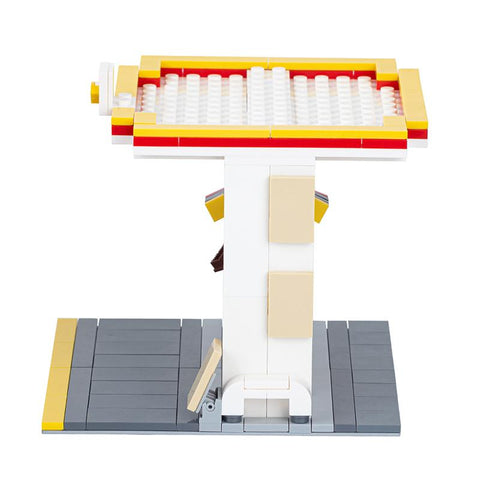 MOC4047 City Series 192Pcs Gas station Scenes Cars up to 6x16 can be parked-TB01502-Veeddydropshipping
