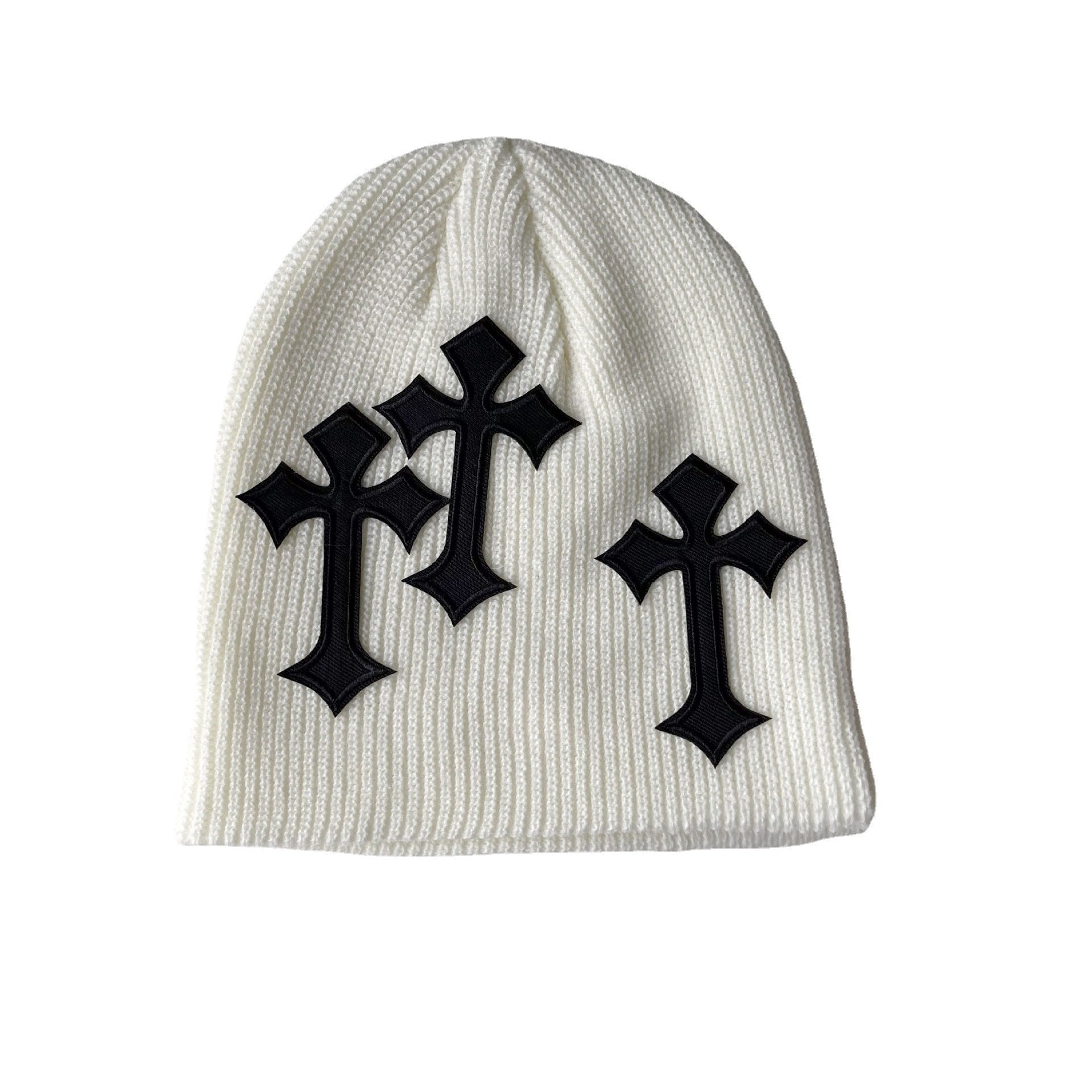 Christian Cross Beanie Acrylic Beanies Ski-Veeddydropshipping